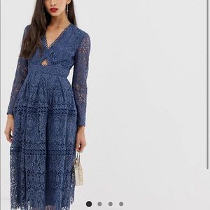 Asos design long sleeve dress